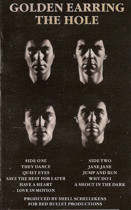 Golden Earring The Hole USA Cassette inlay front 1986